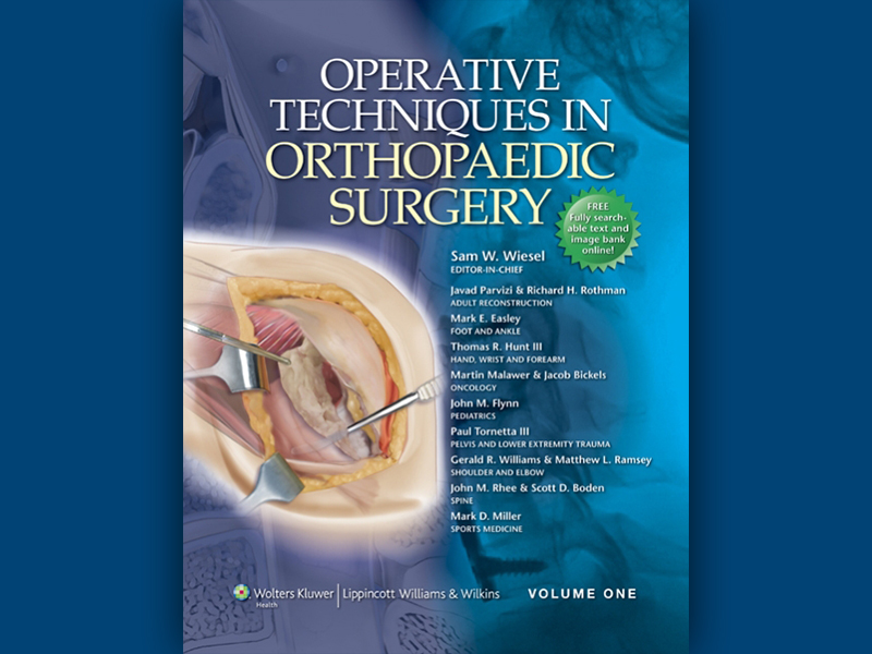 Now Available: Operative Techniques in Orthopaedic Surgery Co-authored by Dr. Doumas