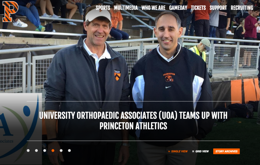 UOA and Princeton athletics