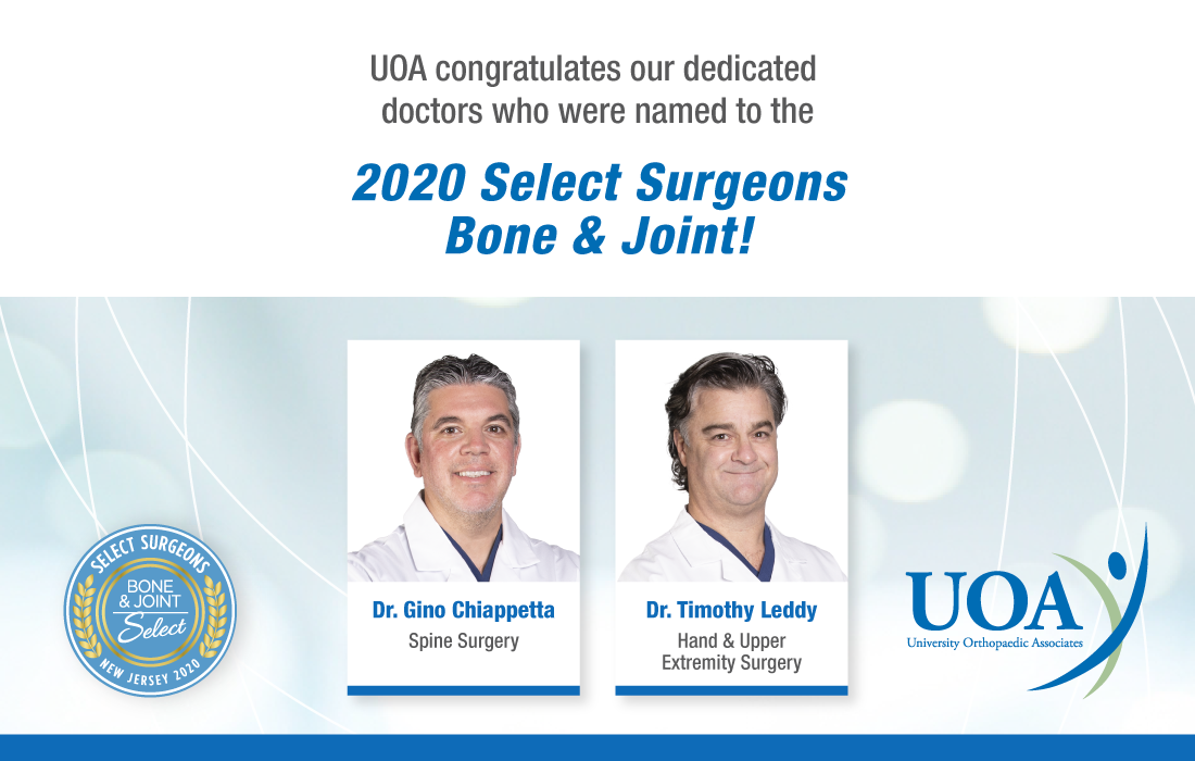 UOA 2020 Select Surgeons bone and joint (Dr. Chiapetta & Dr. Leddy)