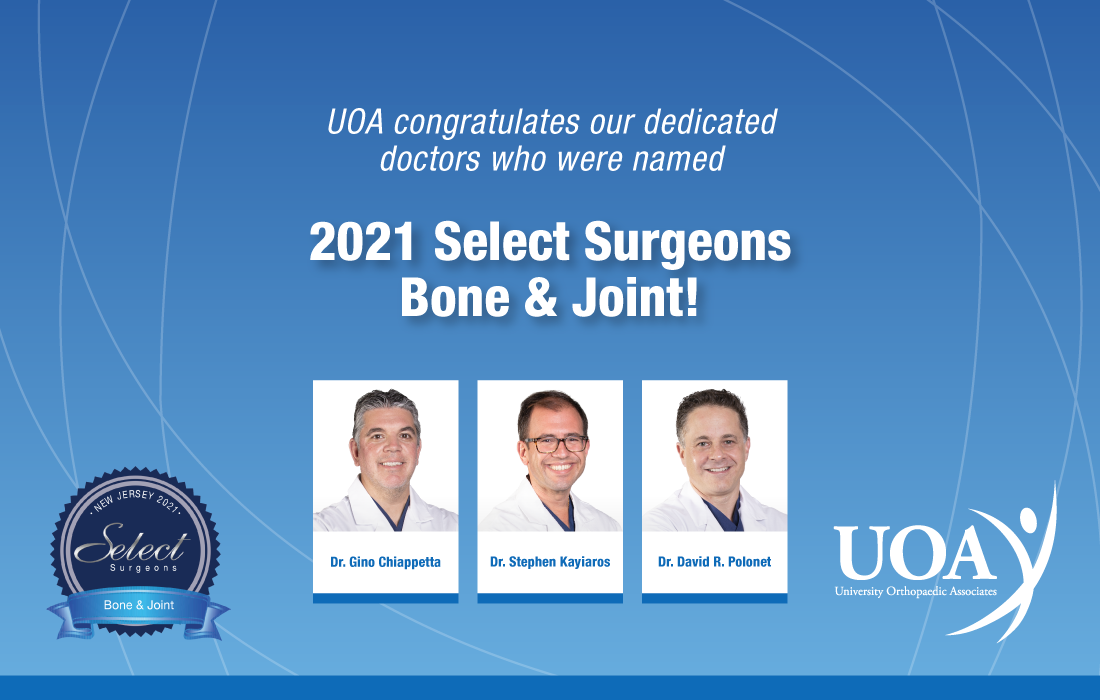 UOA 2021 Select Surgeons (Dr. Chiapetta, Dr. Kayiaros, & Dr. Polonet)