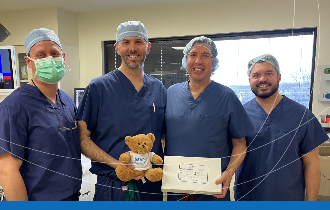 UOA Surgeons Perform The First Bridge Enhanced ACL Restoration BEAR 